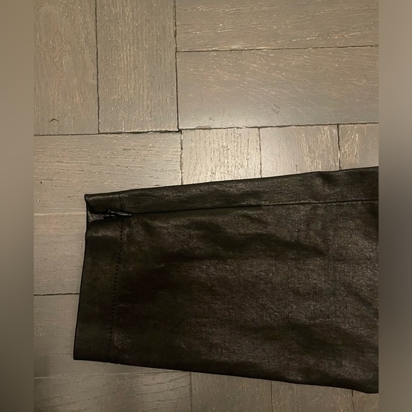 Intermix Melanie Leather Leggings - Picture 5 of 11